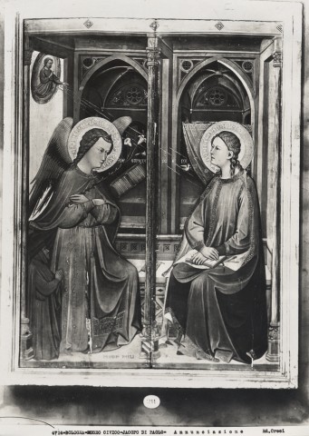 Croci, Felice — Jacopo di Paolo - sec. XIV/ XV - Annunciazione — insieme